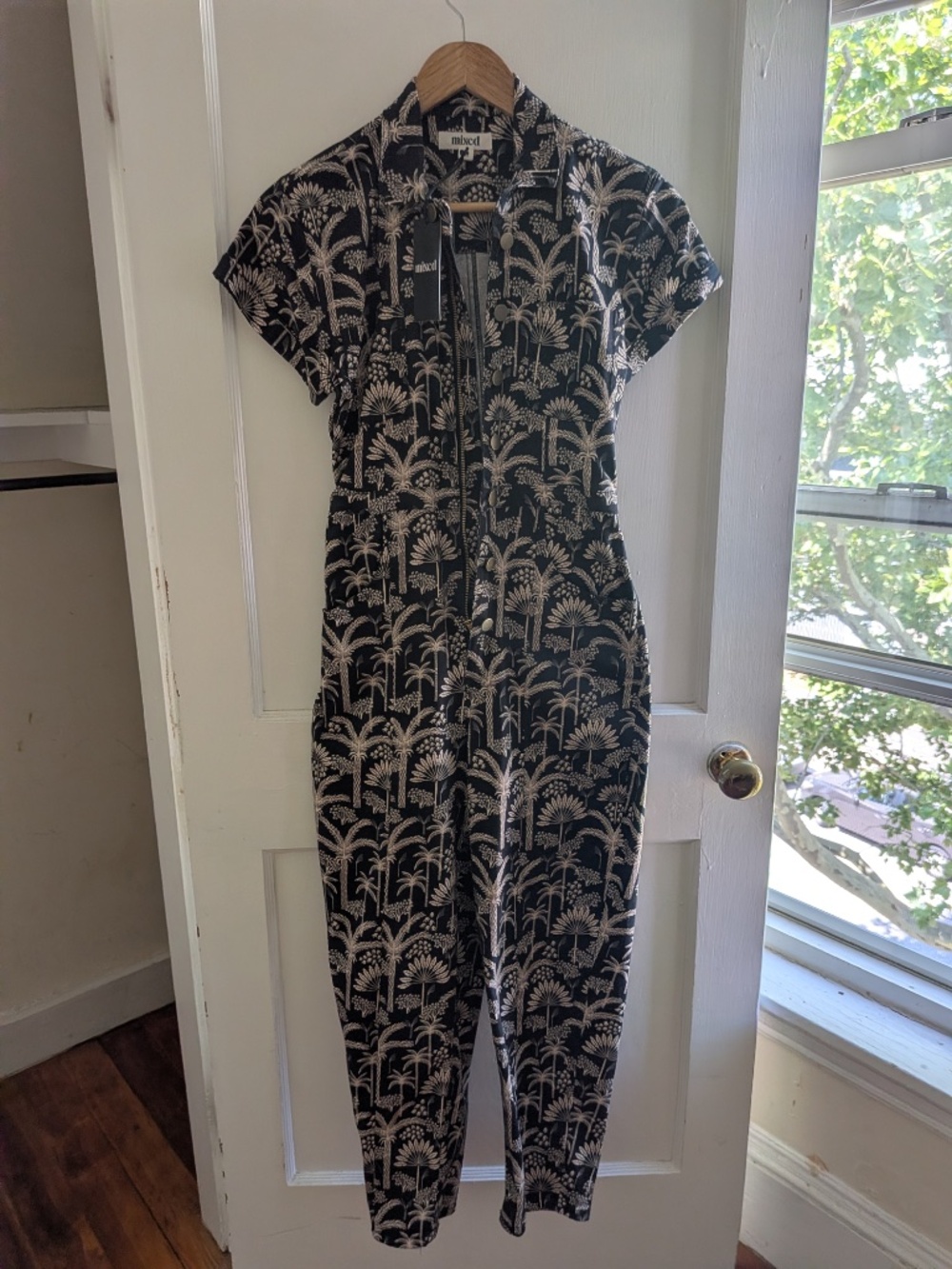Mixed by Nasarin Classic Jumpsuit in Paloma - Picture 5 of 10